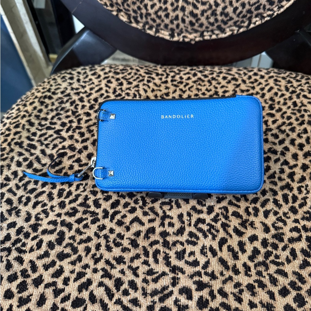 Bandolier Vibrant Blue Zip Pouch